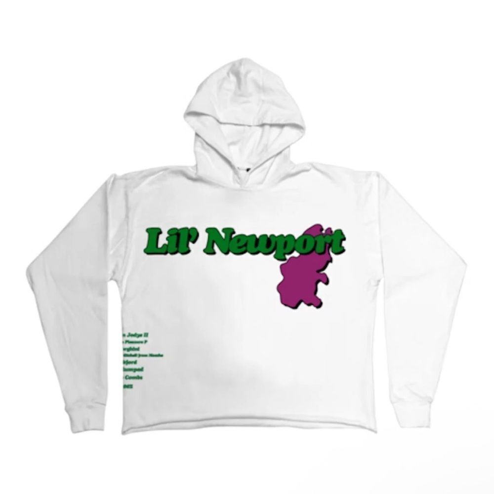Vlone Yams Day Newport Hoodie White  New in original poly bag NWT